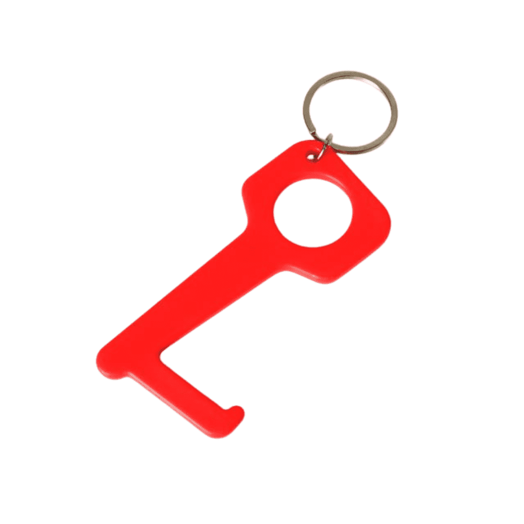 MASTY - Giftology Keyring Tool - Red (Anti-Microbial) corporate gift