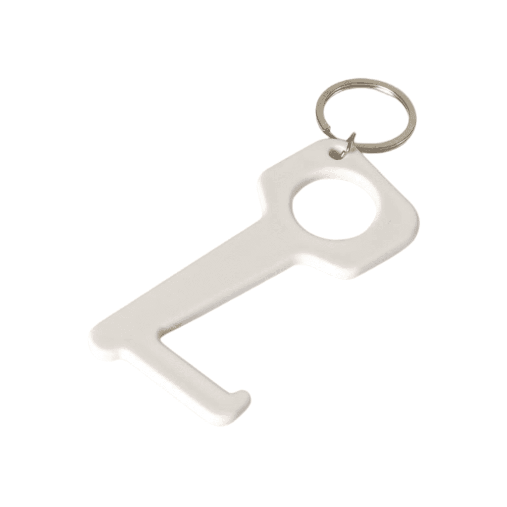 MASTY - Giftology Keyring Tool - White (Anti-Microbial) corporate gift