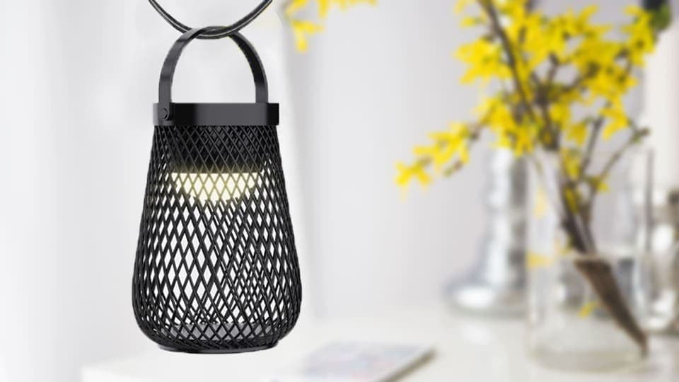 MERANO - @memorii Wireless Speaker Lantern - Black detail 3