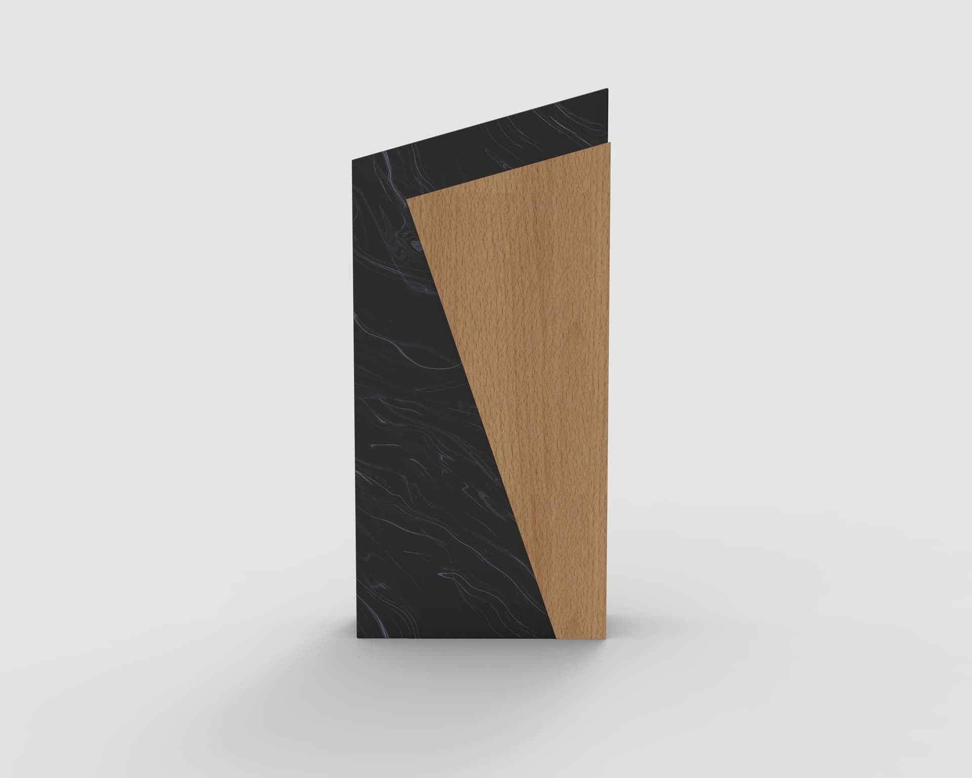 MILOT - Waste-to-Wins® Recycled Award - Black Swirl detail 2