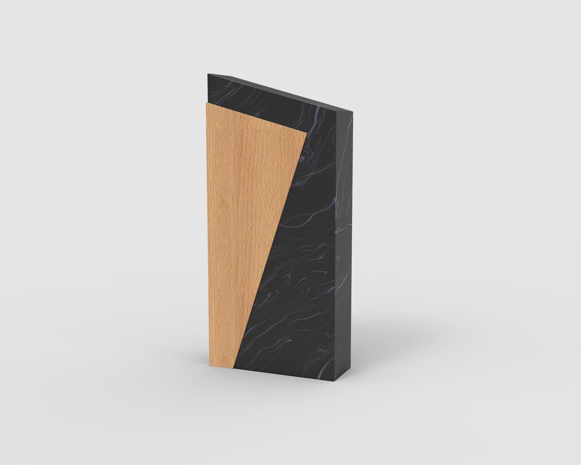 MILOT - Waste-to-Wins® Recycled Award - Black Swirl detail 6