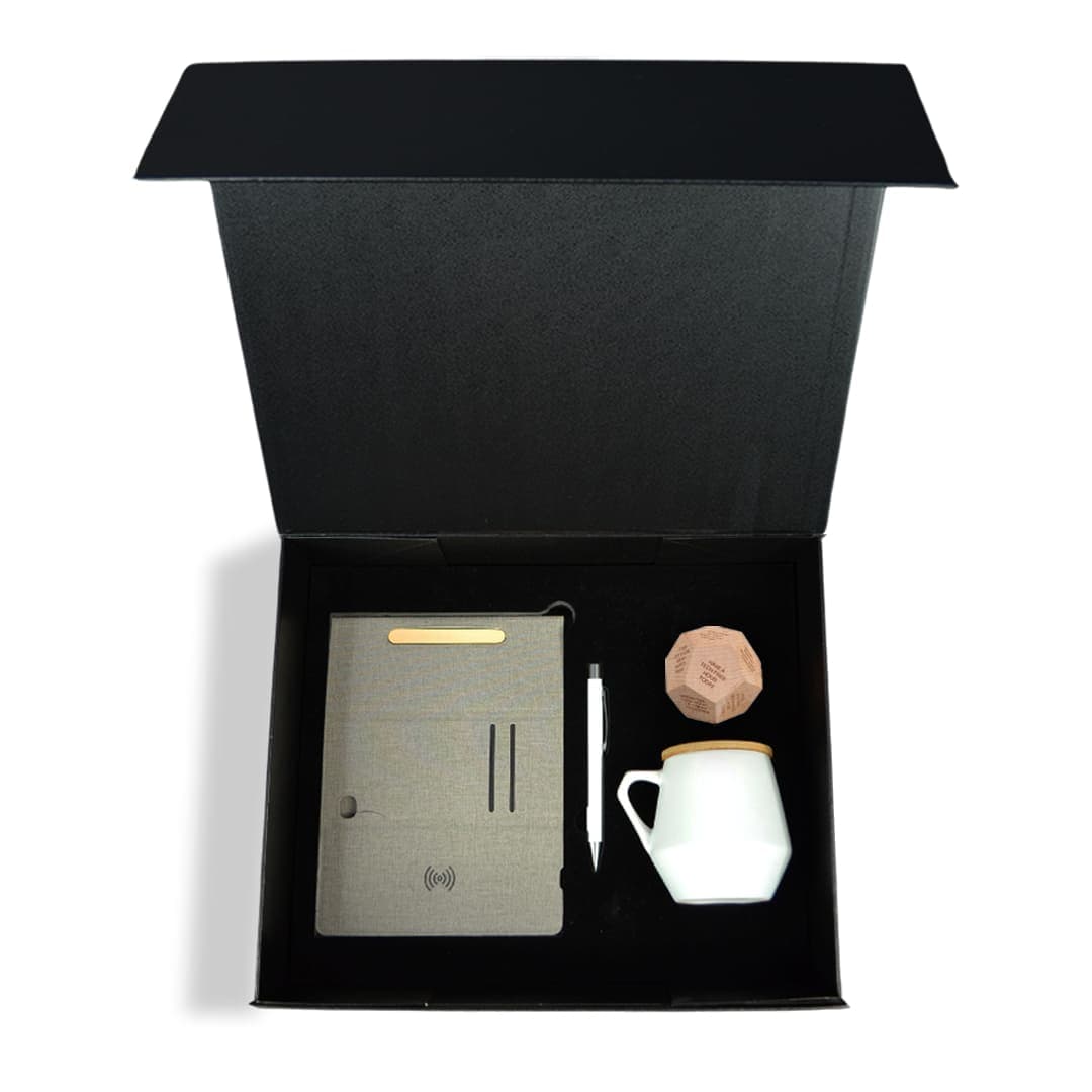 Mindful Productivity Gift Set - White / Grey detail 2