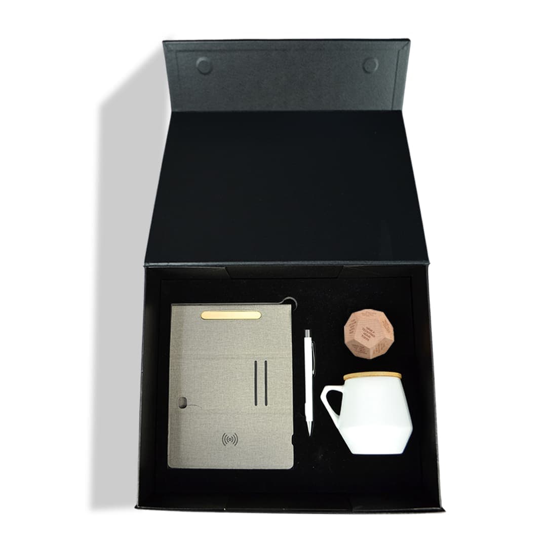 Mindful Productivity Gift Set - White / Grey detail 3