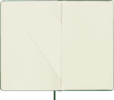 Moleskine Classic Large Ruled Hard Cover Notebook - Myrtle Green detail 5
