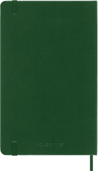 Moleskine Classic Large Ruled Hard Cover Notebook - Myrtle Green detail 6