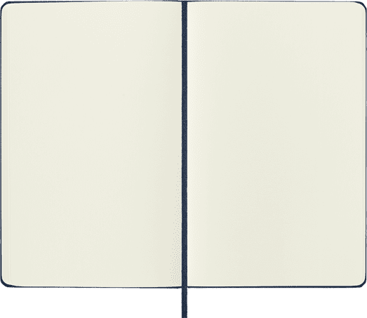 Moleskine Classic Large Ruled Hard Cover Notebook - Sapphire Blue detail 3