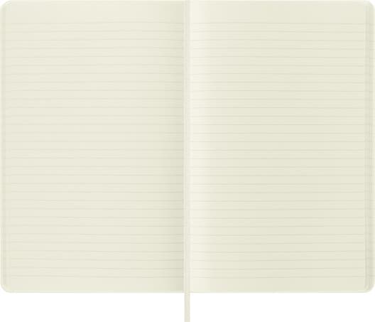 Moleskine Classic Large Ruled Hard Cover Notebook - White detail 4