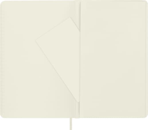 Moleskine Classic Large Ruled Hard Cover Notebook - White detail 5