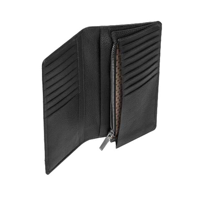 Moleskine Classic Match Leather Slimfold Wallet - Black detail 3