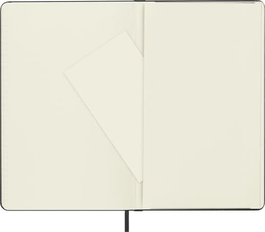 Moleskine Hard Cover, Medium Size Ruled Notebook - Black detail 6