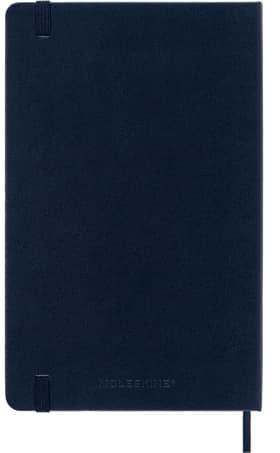 Moleskine Large Soft Cover Ruled Notebook - Sapphire Blue detail 7