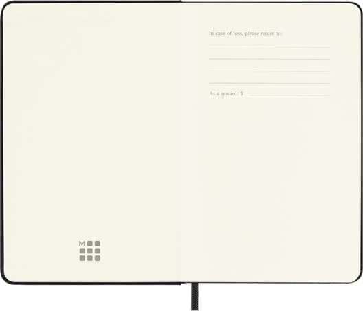 Moleskine Pocket Notebook - Hard Cover - Ruled - Black detail 3