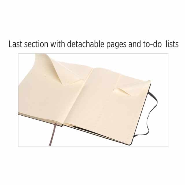 Moleskine Professional Notebooks - L Size Black detail 3