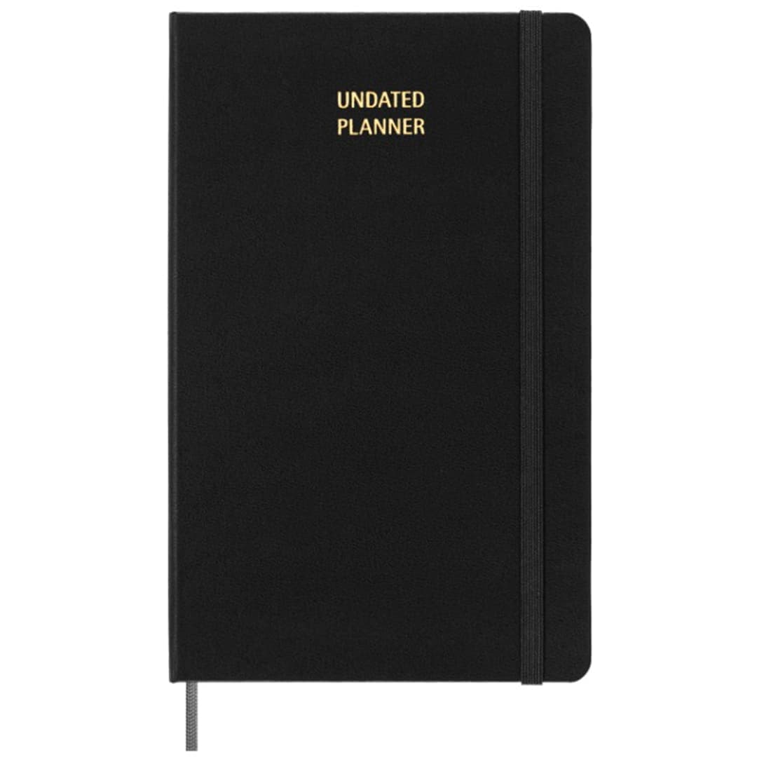 Moleskine Undated 12 Month Weekly Planner - Hard Cover - Large detail 2