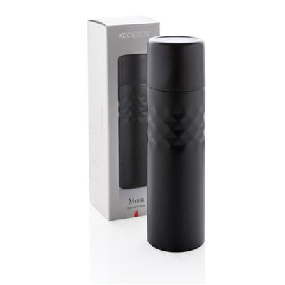 MOSA Flask - XDDESIGN 500 ml stainless steel Flask Black detail 7