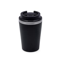 MOSS - Giftology Steel/PP Double Wall Tumbler - 350ml Black