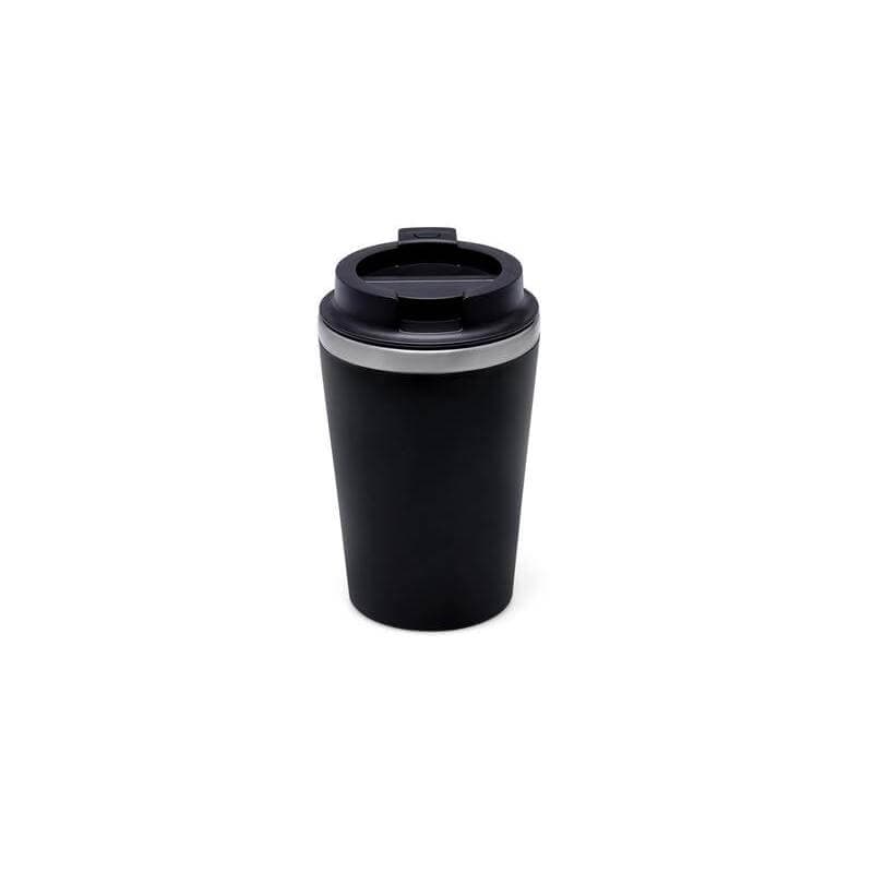 MOSS - Giftology Steel/PP Double Wall Tumbler - 350ml - Black detail 2