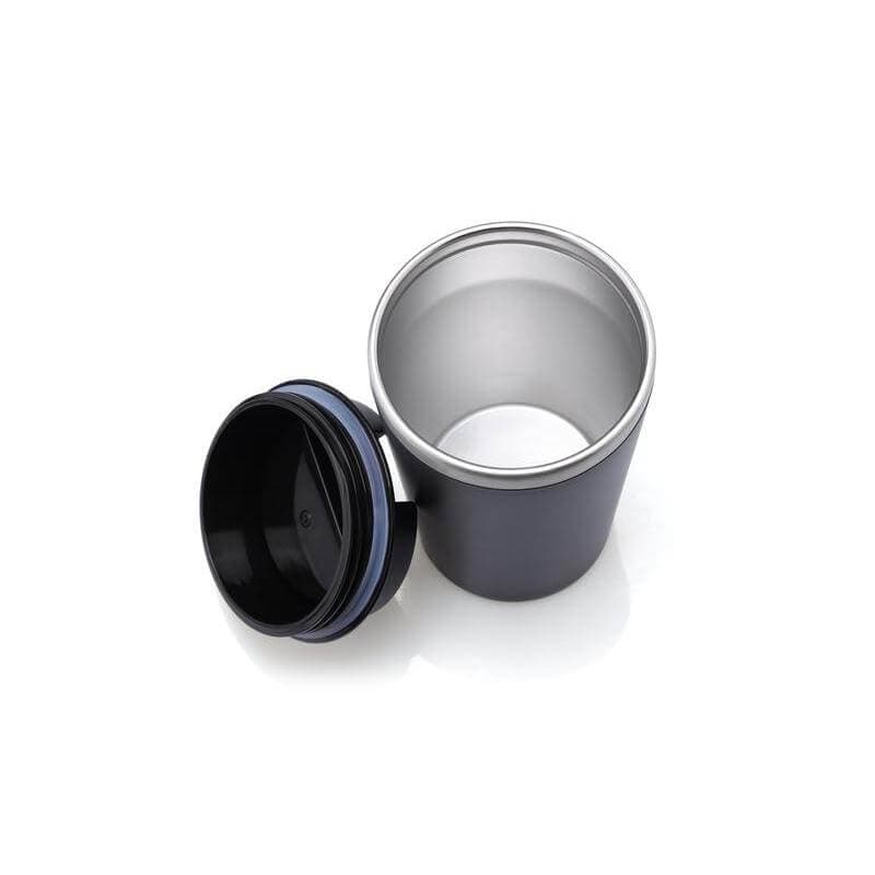MOSS - Giftology Steel/PP Double Wall Tumbler - 350ml - Black detail 4