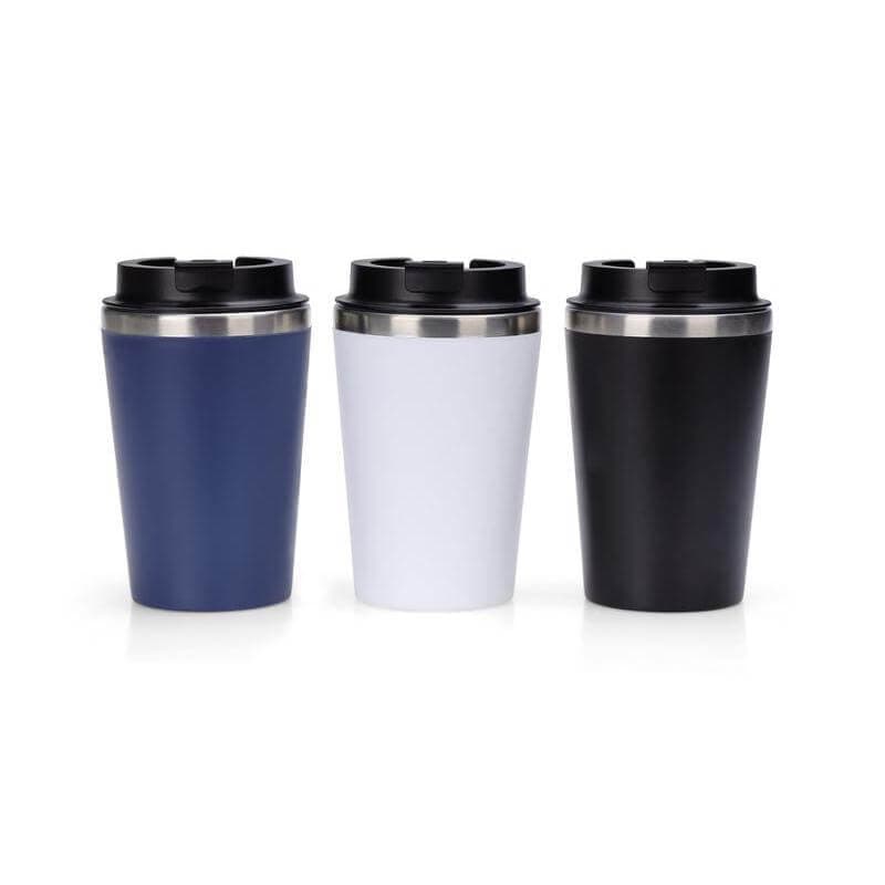 MOSS - Giftology Steel/PP Double Wall Tumbler - 350ml - Black detail 6