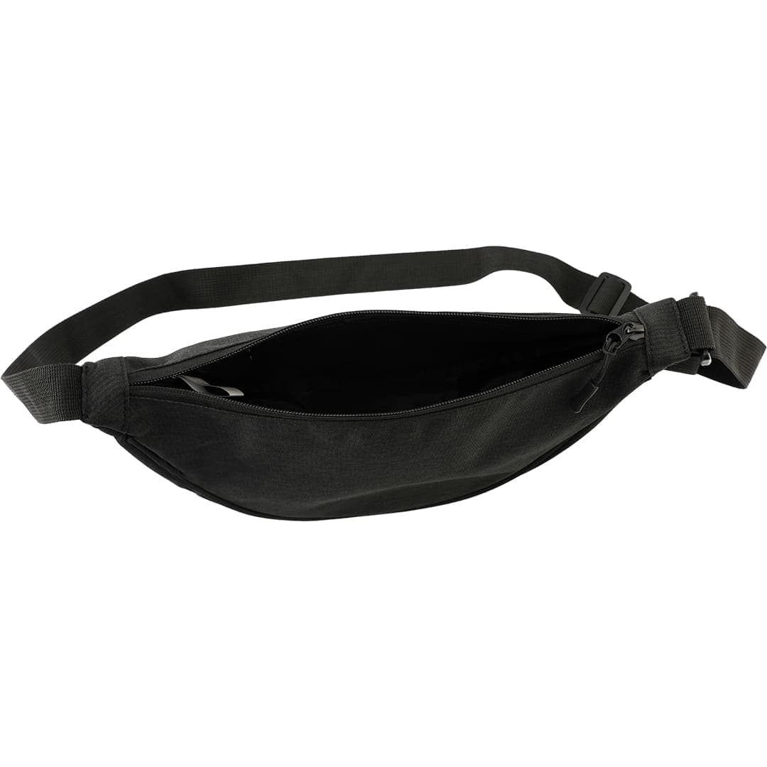 MOURA - GRS Recycled Half Moon Sling Bag - Black detail 3