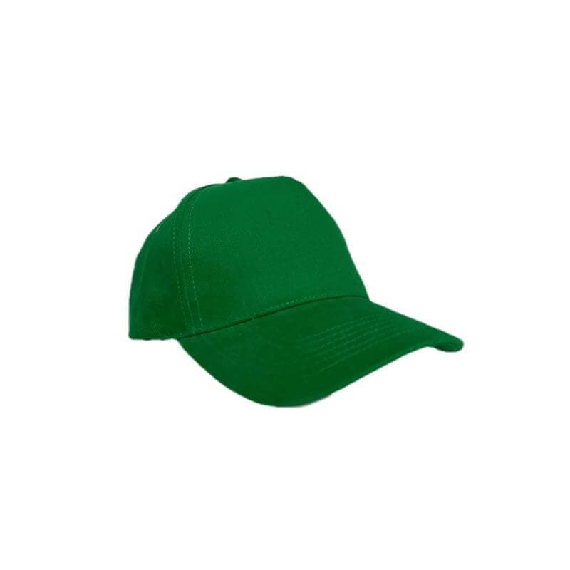 NARVA - 5 Panel Heavy Brushed Cotton Cap - Black detail 4