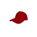 NARVA - 5 Panel Heavy Brushed Cotton Cap Red