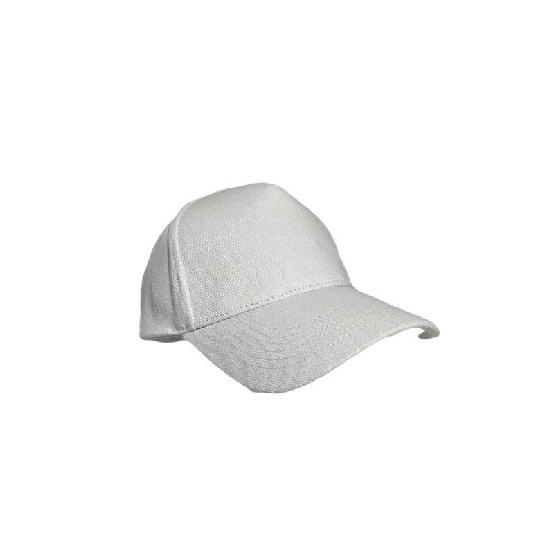 NARVA - 5 Panel Heavy Brushed Cotton Cap - White corporate gift