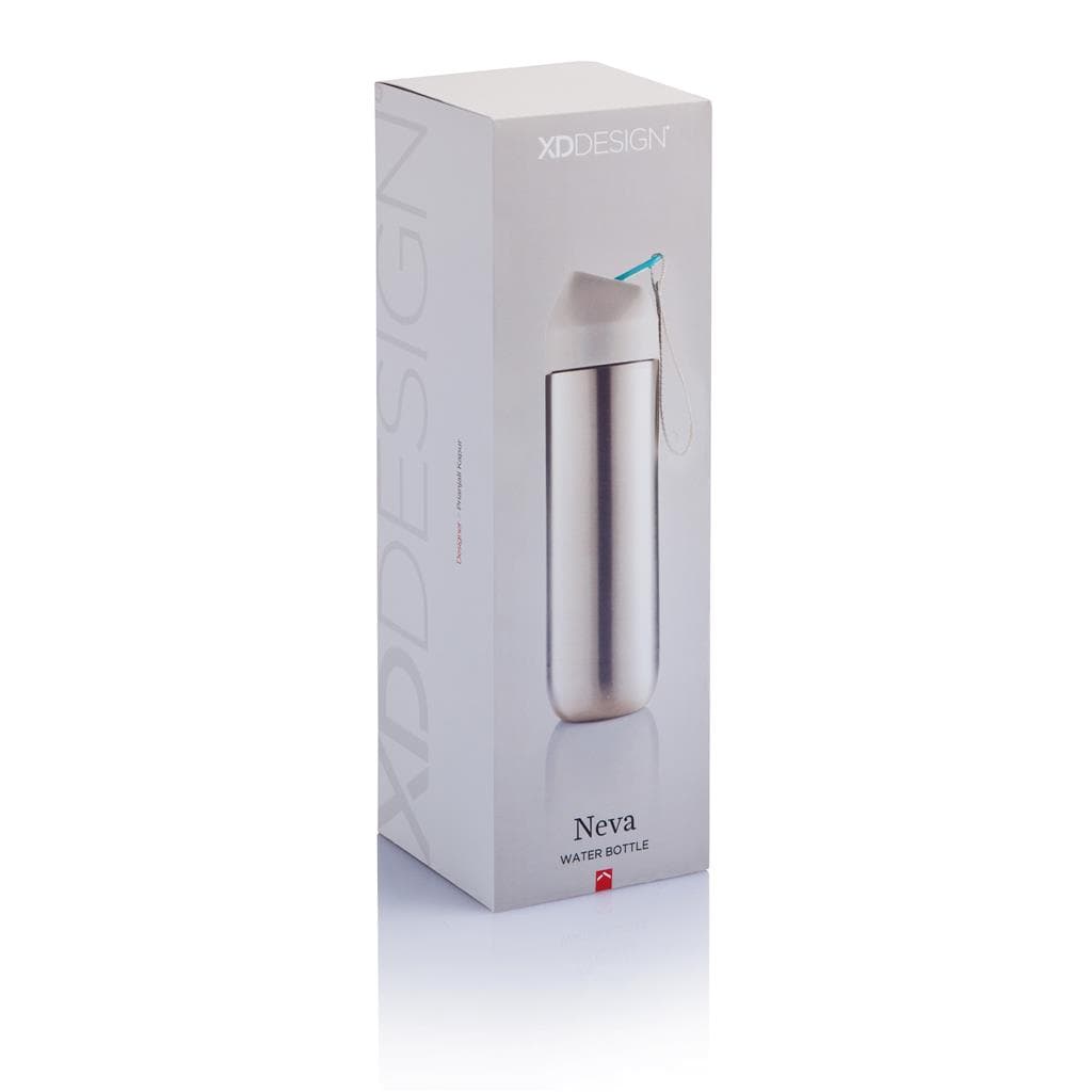 NEVA - XDDESIGN Stainless Steel Water Bottle Grey-Blue detail 4