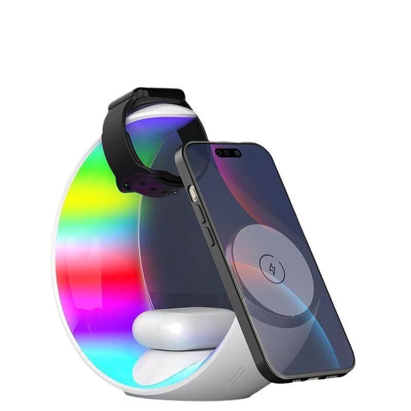 NEXO - Giftoloy 4-in-1 Wireless Charger with Night Light - White detail 3