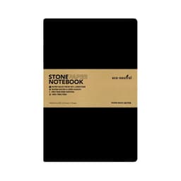 NEYA - eco-neutral Stone Paper Tree-Free Notebook Black