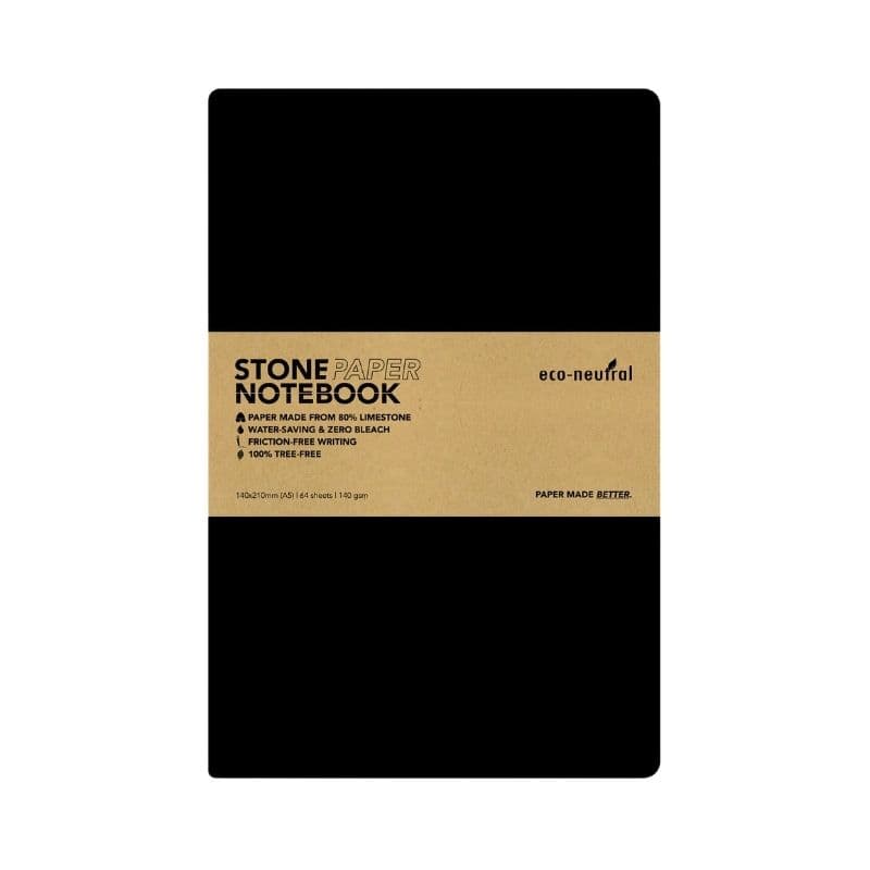 NEYA - eco-neutral Stone Paper Tree-Free Notebook - Birch detail 6