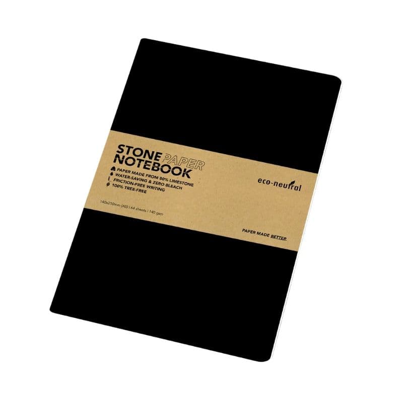 NEYA - eco-neutral Stone Paper Tree-Free Notebook - Birch detail 7