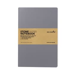 NEYA - eco-neutral Stone Paper Tree-Free Notebook Grey