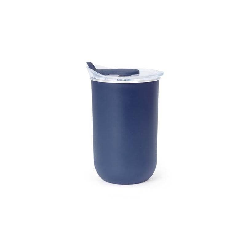 NIMI - Giftology Double Wall Travel Mug 300ml - Navy Blue corporate gift