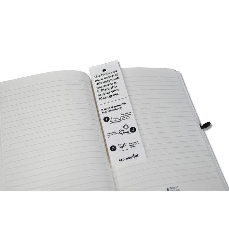 NOLA - eco-neutral® A5 Hard Cover Handmade Seed Paper Notebook detail 4