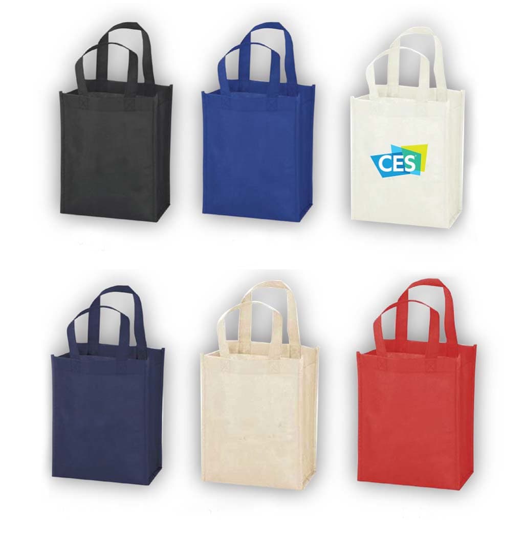 Non-woven Shopping Bag Vertical White detail 2