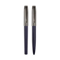 NORA - Gift Set of Roller and Ball Pen Navy Blue