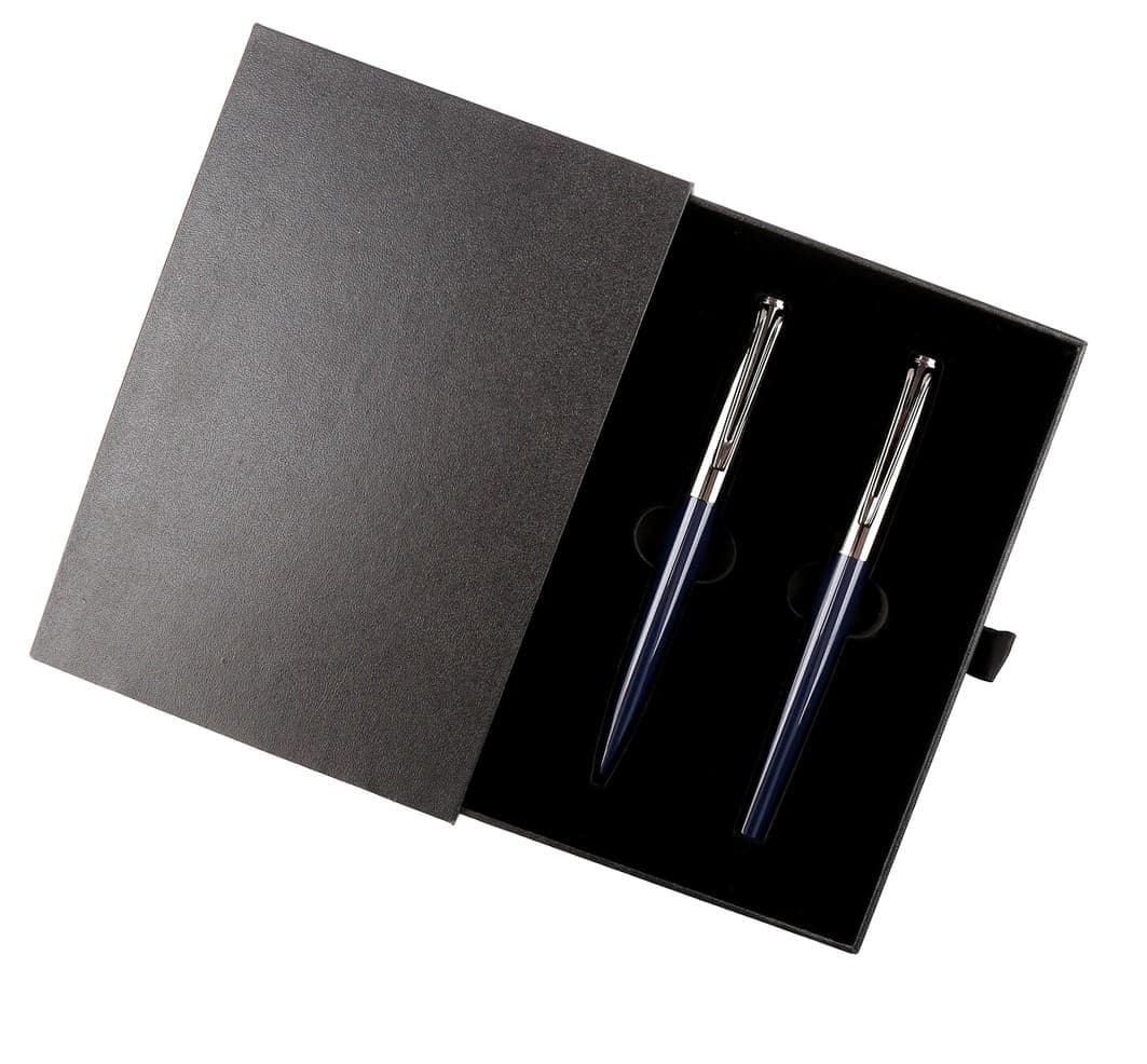NORA - Gift Set of Roller and Ball Pen - Black detail 4