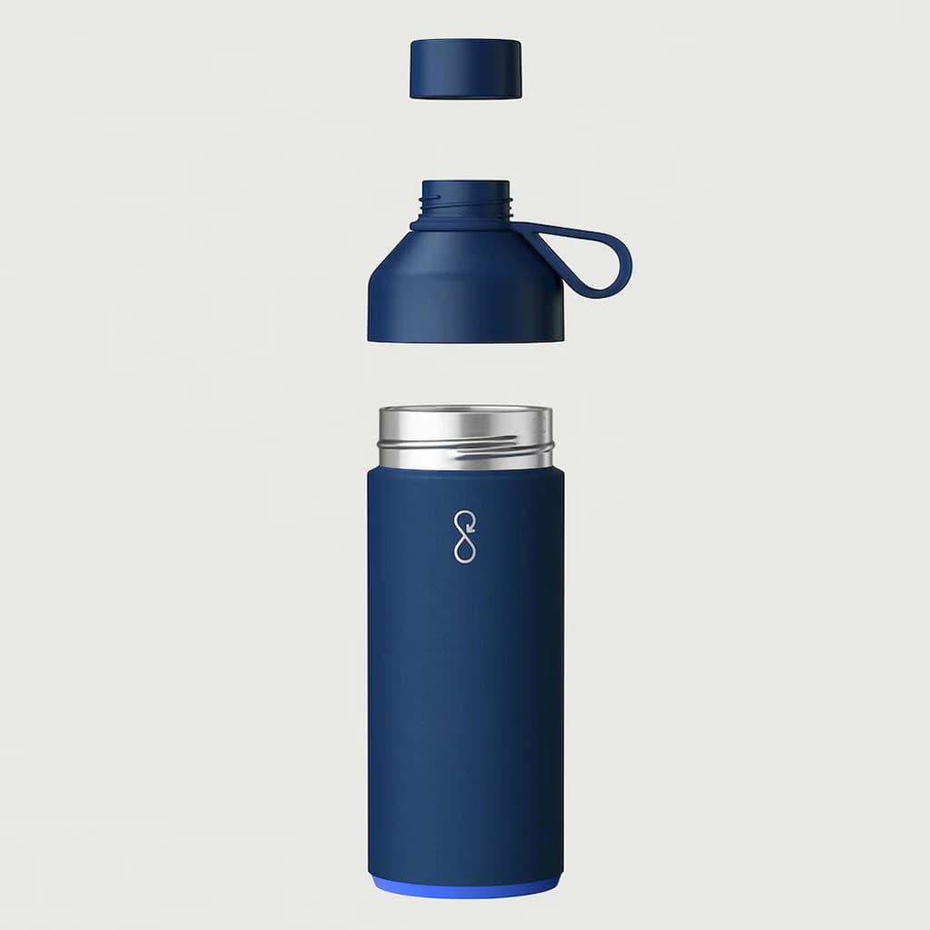 Ocean Bottle 1L - Ocean Blue detail 6