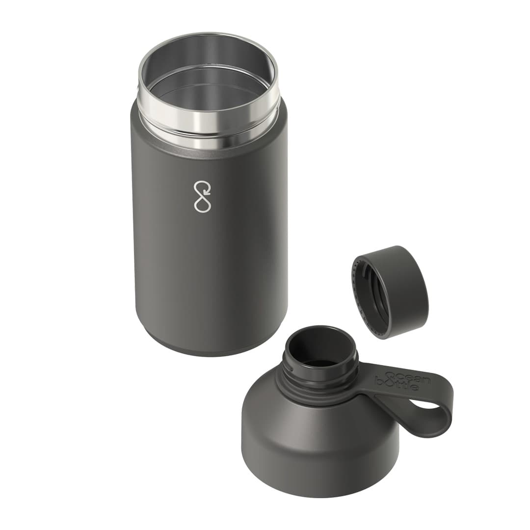 Ocean Bottle 750ml – Black detail 4