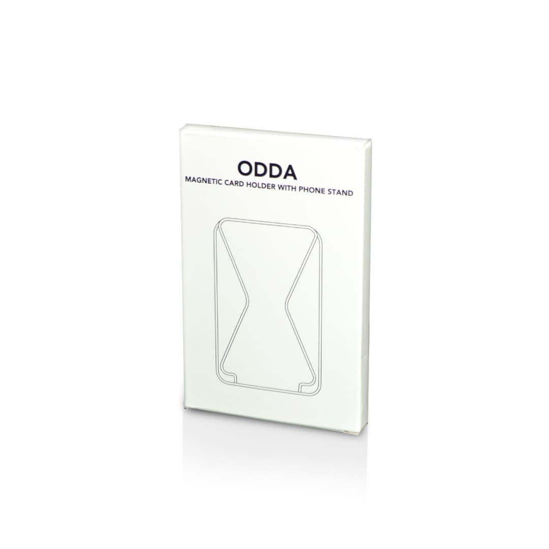 ODDA - Mag Card Holder with Phone Stand - Black detail 5