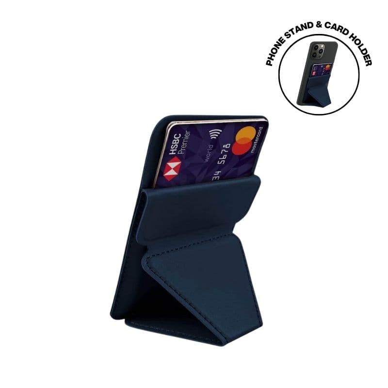 ODDA - Mag Card Holder with Phone Stand - Black detail 6