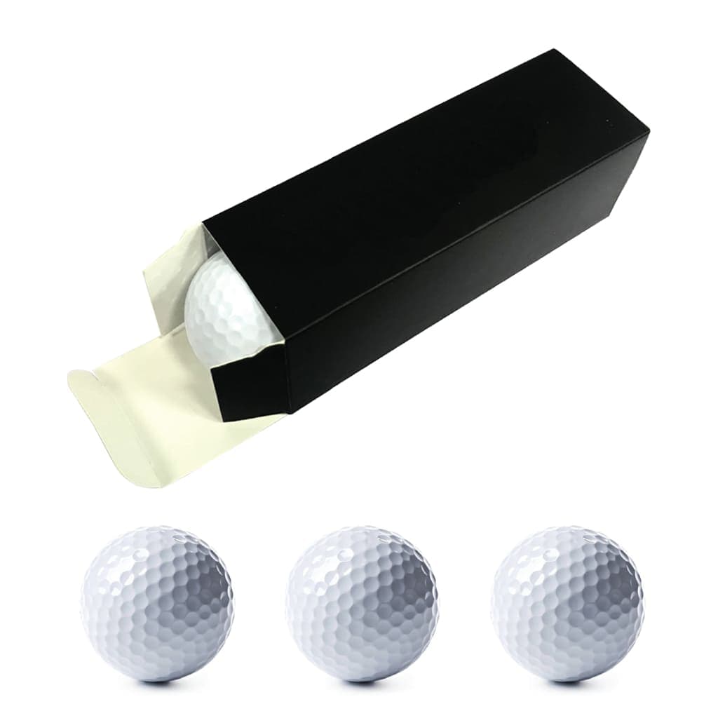 ODDER - 2 Layers White Golf Ball (Set of 3 with Box) detail 2