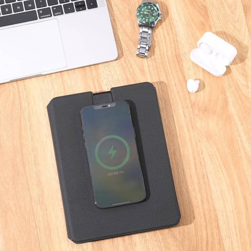 ONEX - CHANGE ZERO Recycled 10000mAh 15W MagSafe Wireless A5 Organizer 32GB - Black detail 4