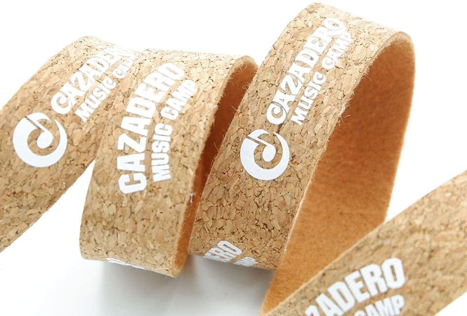 ONZO - eco-neutral Cork Lanyard detail 2