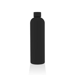 ORDINO - Soft Touch Insulated Water Bottle - 750ml Black