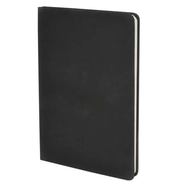 ORSHA - SANTHOME A5 rPET & FSC Certified Notebook - Black (Anti-Microbial) detail 2