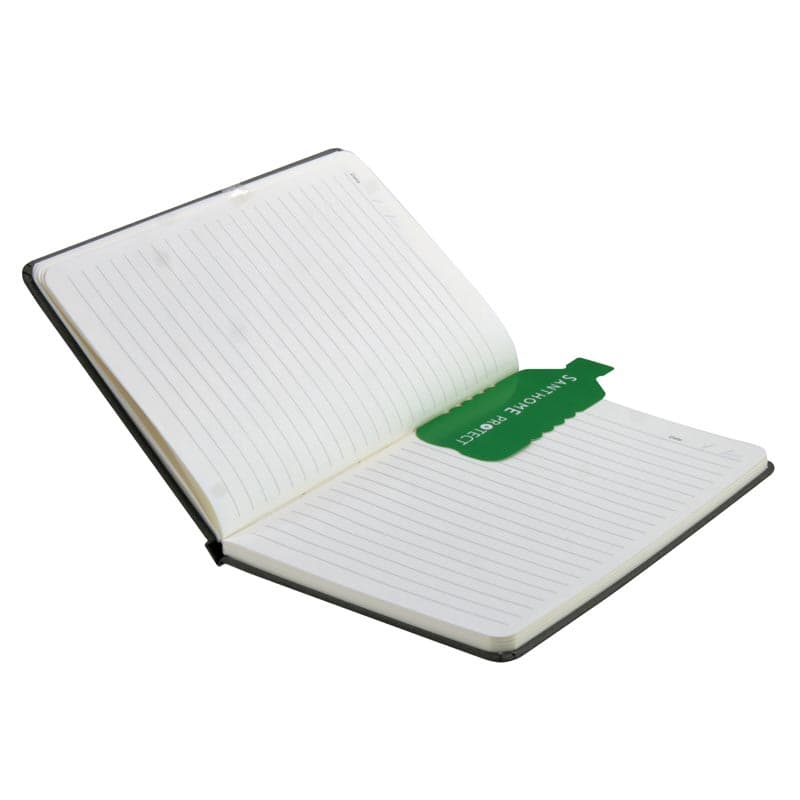 ORSHA - SANTHOME A5 rPET & FSC Certified Notebook - Grey (Anti-Microbial) detail 4