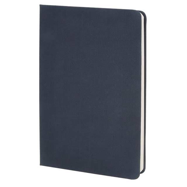 ORSHA - SANTHOME A5 rPET & FSC Certified Notebook - Navy Blue (Anti-Microbial) detail 3