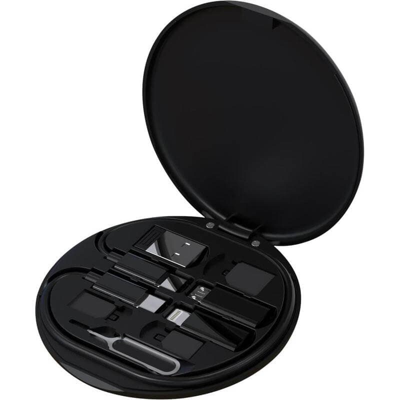OSLO Mag - @memorii Recycled 15W Magnetic Wireless Charger Multicable Set - Black detail 4